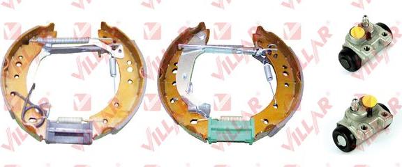 Villar 608.9188 - Set saboti frana aaoparts.ro