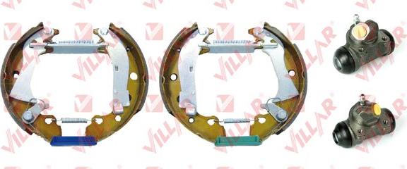 Villar 608.9836 - Set saboti frana aaoparts.ro