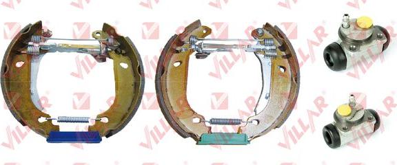 Villar 608.9244 - Set saboti frana aaoparts.ro