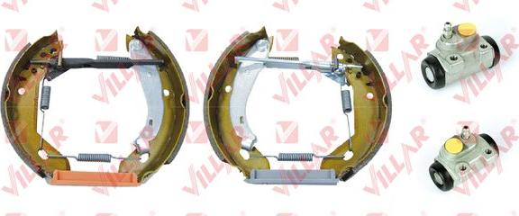 Villar 608.9243 - Set saboti frana aaoparts.ro