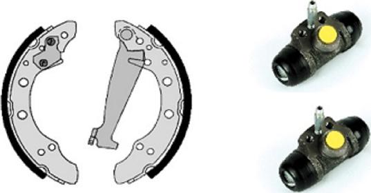 Villar 608.8006 - Set saboti frana aaoparts.ro