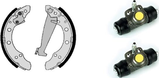 Villar 608.8226 - Set saboti frana aaoparts.ro