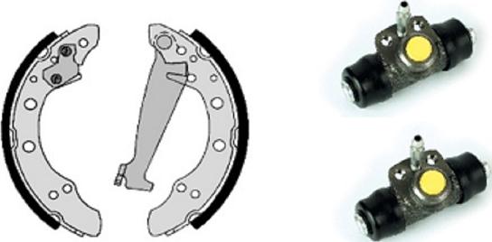 Villar 608.7945 - Set saboti frana aaoparts.ro