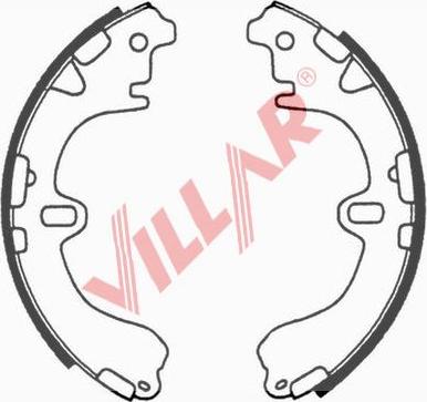 Villar 629.0661 - Set saboti frana aaoparts.ro