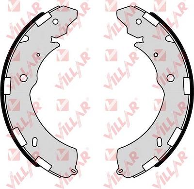 Villar 629.0311 - Set saboti frana aaoparts.ro
