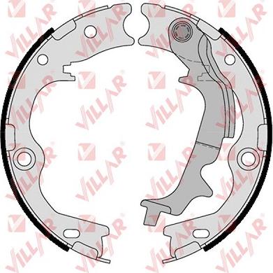 Villar 629.0267 - Set saboti frana aaoparts.ro