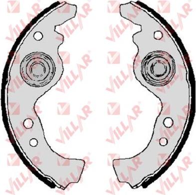 Villar 629.0222 - Set saboti frana aaoparts.ro