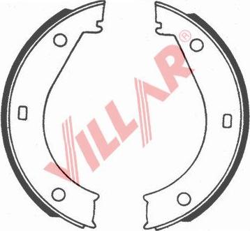 Villar 629.0731 - Set saboti frana, frana de mana aaoparts.ro
