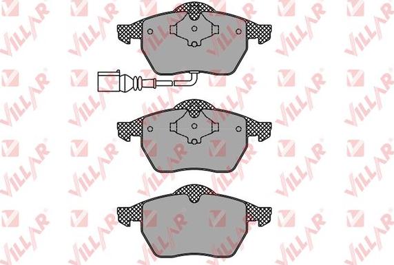 Villar 626.0969 - Set placute frana,frana disc aaoparts.ro