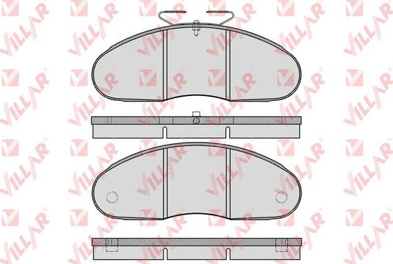 Villar 626.0961 - Set placute frana,frana disc aaoparts.ro