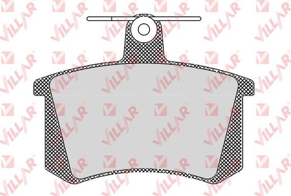 Villar 626.0440 - Set placute frana,frana disc aaoparts.ro