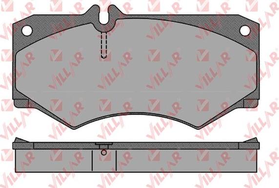 Villar 626.0408 - Set placute frana,frana disc aaoparts.ro