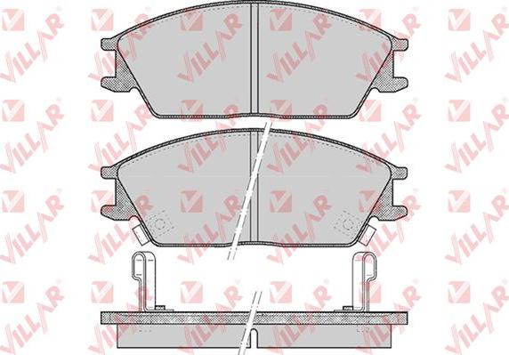 Villar 626.0542 - Set placute frana,frana disc aaoparts.ro