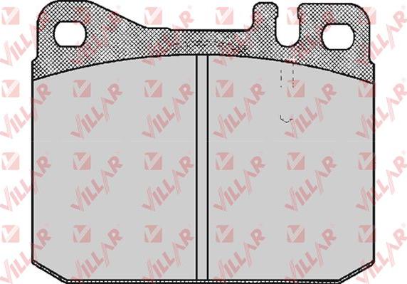 Villar 626.0572 - Set placute frana,frana disc aaoparts.ro