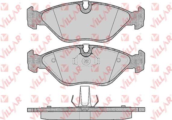 Villar 626.0656 - Set placute frana,frana disc aaoparts.ro