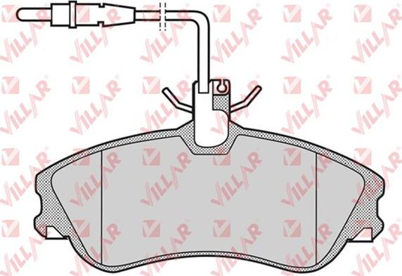 Villar 626.0683 - Set placute frana,frana disc aaoparts.ro