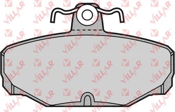 Villar 626.0677 - Set placute frana,frana disc aaoparts.ro