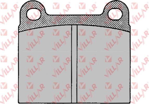 Villar 626.0024 - Set placute frana,frana disc aaoparts.ro