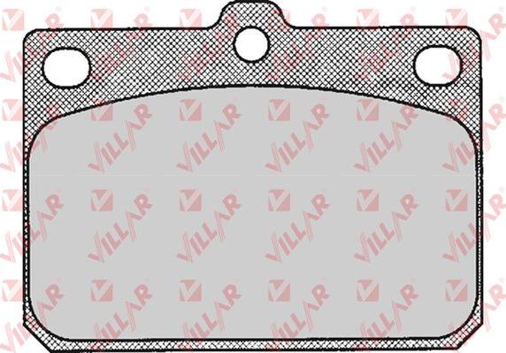 Villar 626.0164 - Set placute frana,frana disc aaoparts.ro