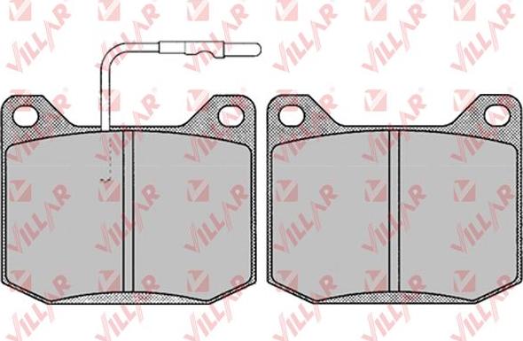 Villar 626.0118 - Set placute frana,frana disc aaoparts.ro