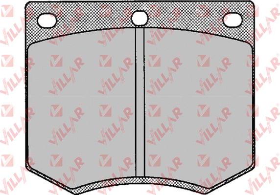 Villar 626.0126 - Set placute frana,frana disc aaoparts.ro