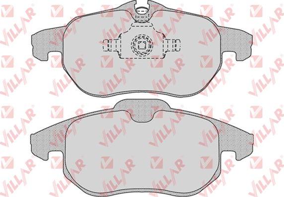 Villar 626.0814 - Set placute frana,frana disc aaoparts.ro