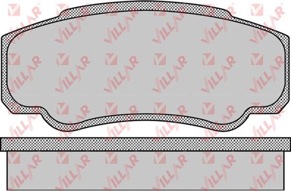 Villar 626.0885 - Set placute frana,frana disc aaoparts.ro