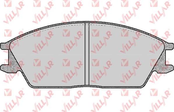 Villar 626.0364 - Set placute frana,frana disc aaoparts.ro