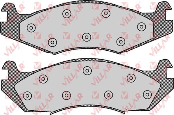 Villar 626.0312 - Set placute frana,frana disc aaoparts.ro