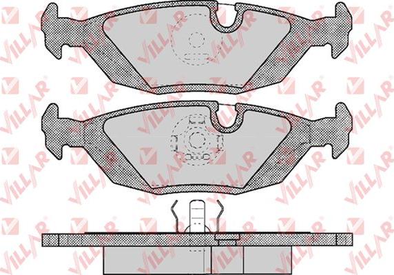 Villar 626.0238 - Set placute frana,frana disc aaoparts.ro