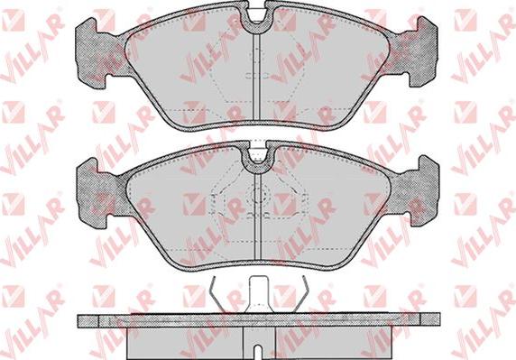 Villar 626.0237 - Set placute frana,frana disc aaoparts.ro