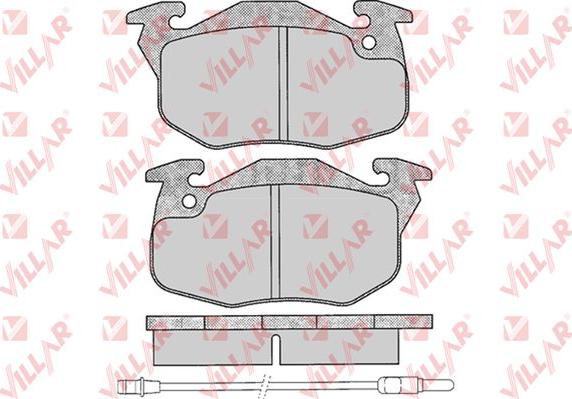 Villar 626.0271 - Set placute frana,frana disc aaoparts.ro