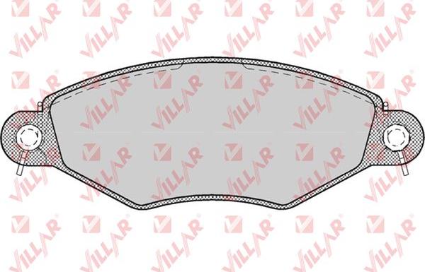 Villar 626.0708 - Set placute frana,frana disc aaoparts.ro