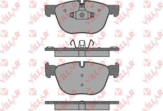 Villar 626.1496 - Set placute frana,frana disc aaoparts.ro