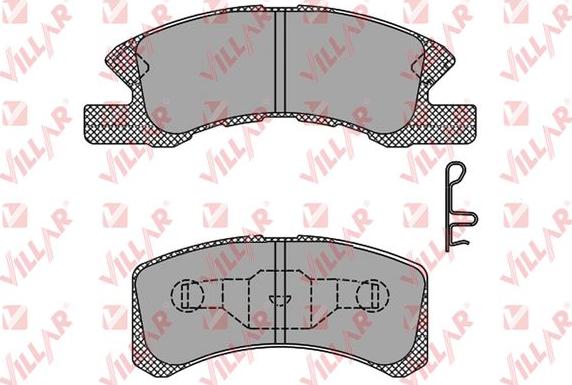 Villar 626.1443 - Set placute frana,frana disc aaoparts.ro