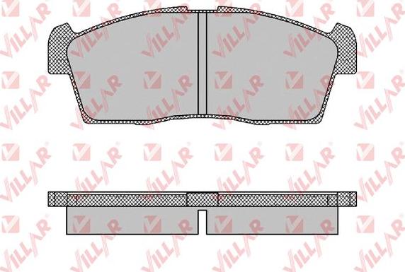 Villar 626.1442 - Set placute frana,frana disc aaoparts.ro