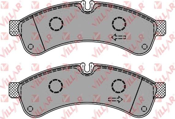 Villar 626.1461 - Set placute frana,frana disc aaoparts.ro
