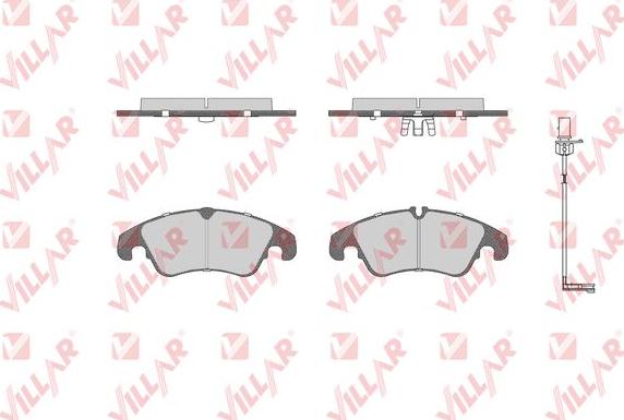 Villar 626.1420A - Set placute frana,frana disc aaoparts.ro