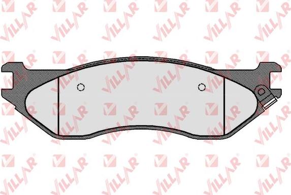 Villar 626.1479 - Set placute frana,frana disc aaoparts.ro