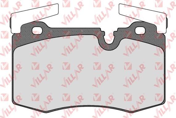 Villar 626.1556 - Set placute frana,frana disc aaoparts.ro