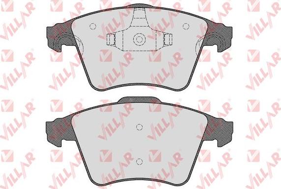 Villar 626.1527 - Set placute frana,frana disc aaoparts.ro