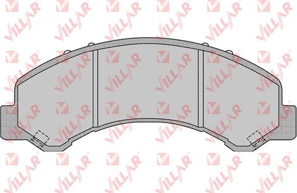 Villar 626.1064 - Set placute frana,frana disc aaoparts.ro