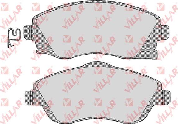 Villar 626.1004 - Set placute frana,frana disc aaoparts.ro