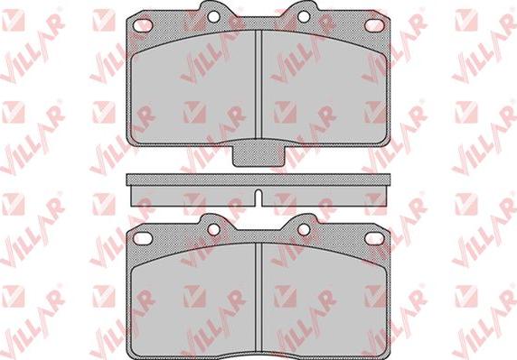 Villar 626.1026 - Set placute frana,frana disc aaoparts.ro