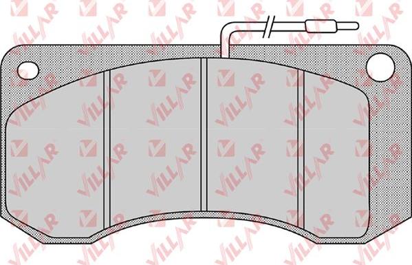 Villar 626.1148 - Set placute frana,frana disc aaoparts.ro