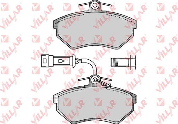 Villar 626.1136 - Set placute frana,frana disc aaoparts.ro