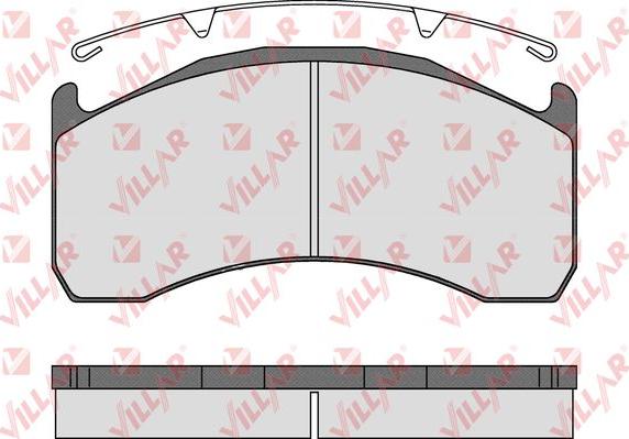 Villar 626.1178 - Set placute frana,frana disc aaoparts.ro