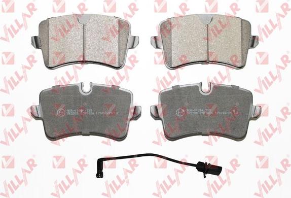 Villar 626.1826C - Set placute frana,frana disc aaoparts.ro