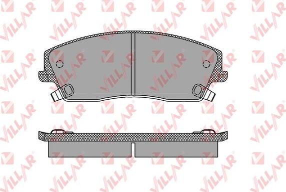 Villar 626.1399 - Set placute frana,frana disc aaoparts.ro