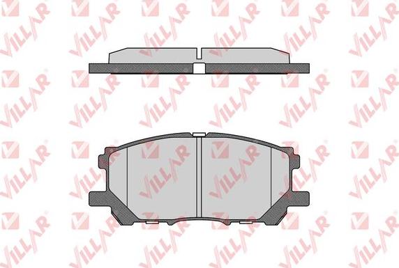 Villar 626.1368 - Set placute frana,frana disc aaoparts.ro